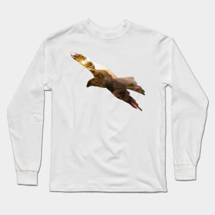 Grand Canyon Eagle Long Sleeve T-Shirt